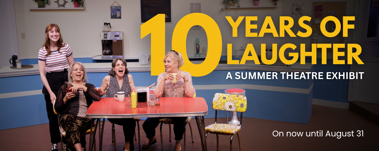 10 years of laughter, A Summer Theatre exhibit
