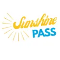 Decorative graphic which says Sunshine Pass